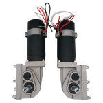 320 Watt 24VDC 120 RPM Wheel Chair Motor Pair with Encoder