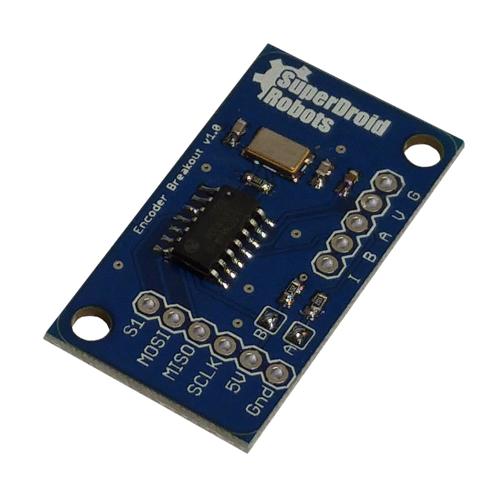 Single LS7366R Quadrature Encoder Buffer Single LS7366R Quadrature Encoder Buffer