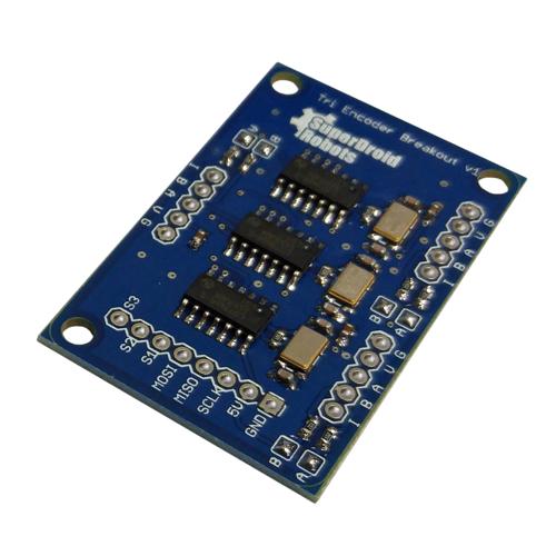 Triple LS7366R Quadrature Encoder Buffer Triple LS7366R Quadrature Encoder Buffer