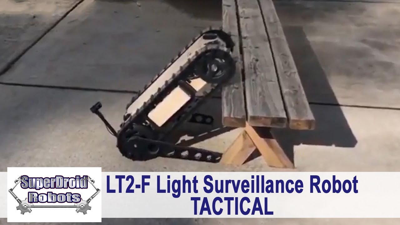 Bloodhound Surveillance Robot Video