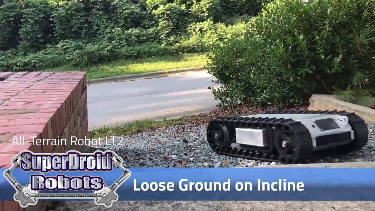 Bloodhound Tactical Robot All-Terrain Tracks Video