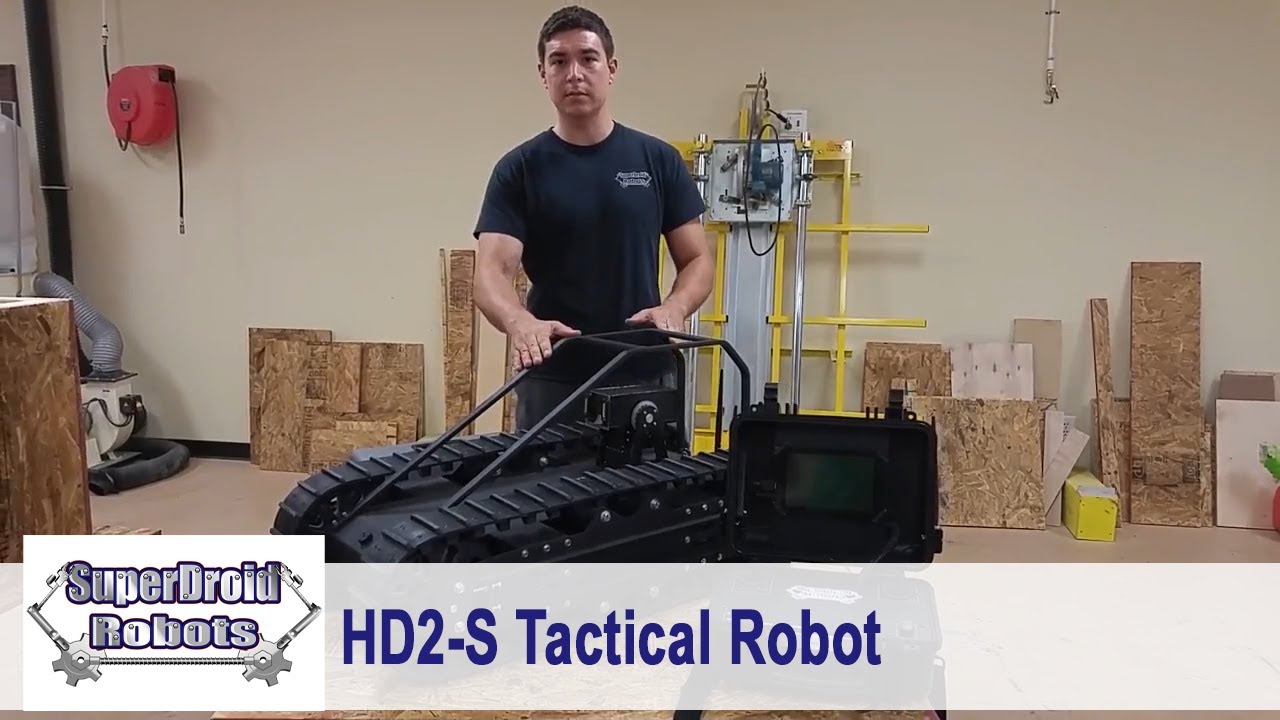 Doberman Tactical Robot Demonstration Video