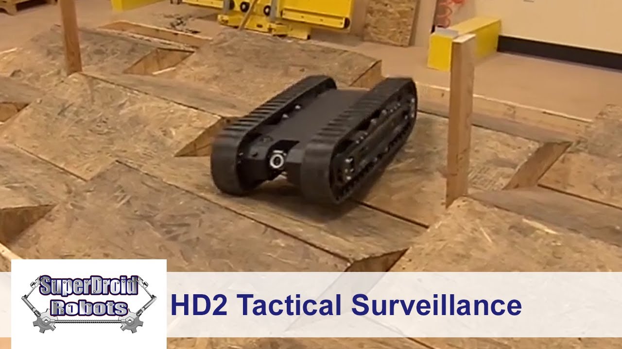 Doberman Surveillance Robot nose camera video