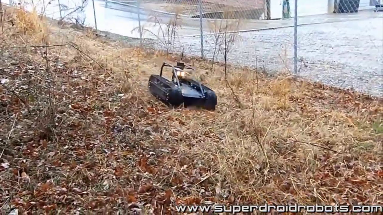 Doberman Tactical Robot Terrain Demonstration Video